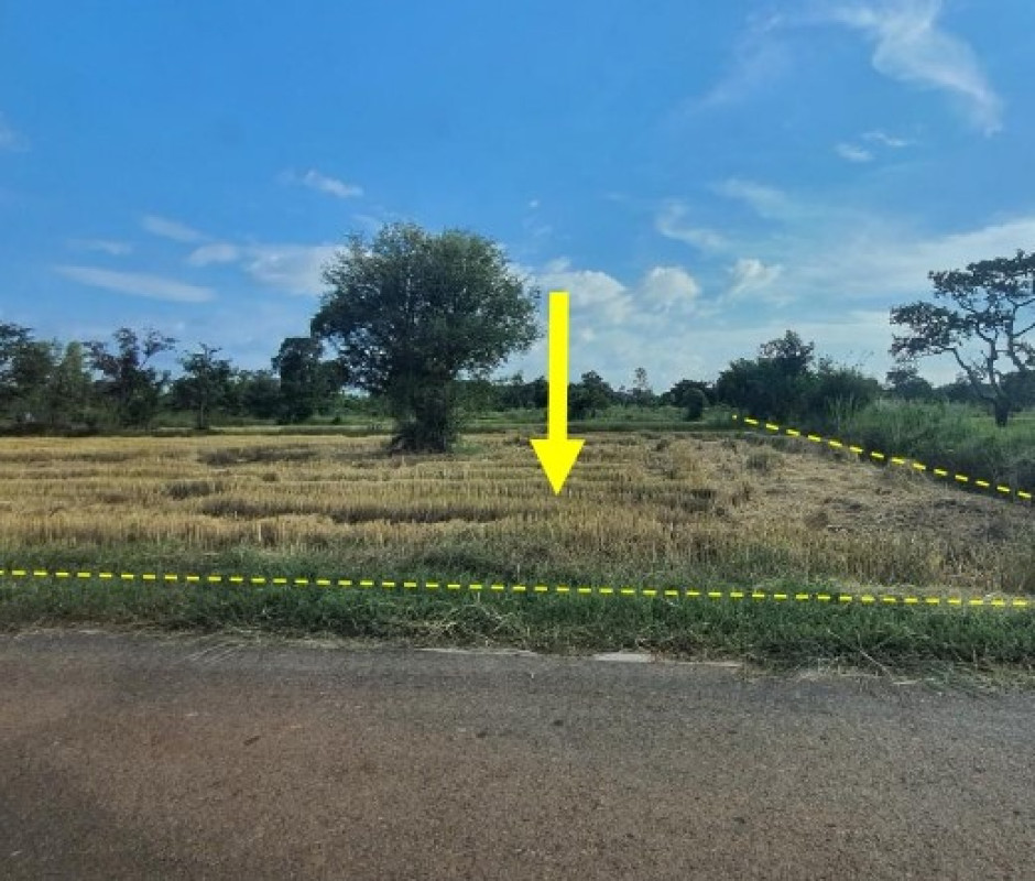 Residential land/lot Amnat Charoen Hua Taphan Nong Kaeo 767000