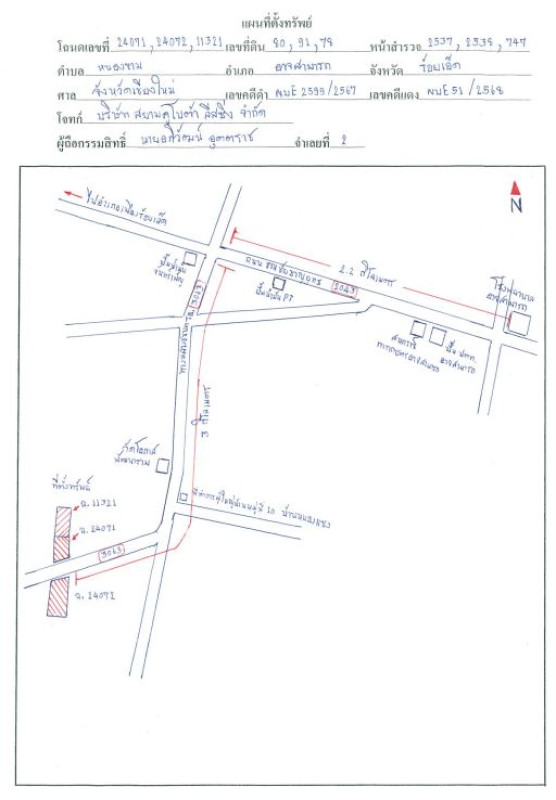 Residential land/lot Roi Et At Samat At Samat 601524