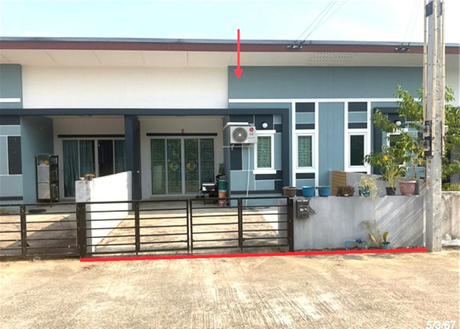 Townhouse Rayong Nikhom Phatthana Makham Khu 1450000