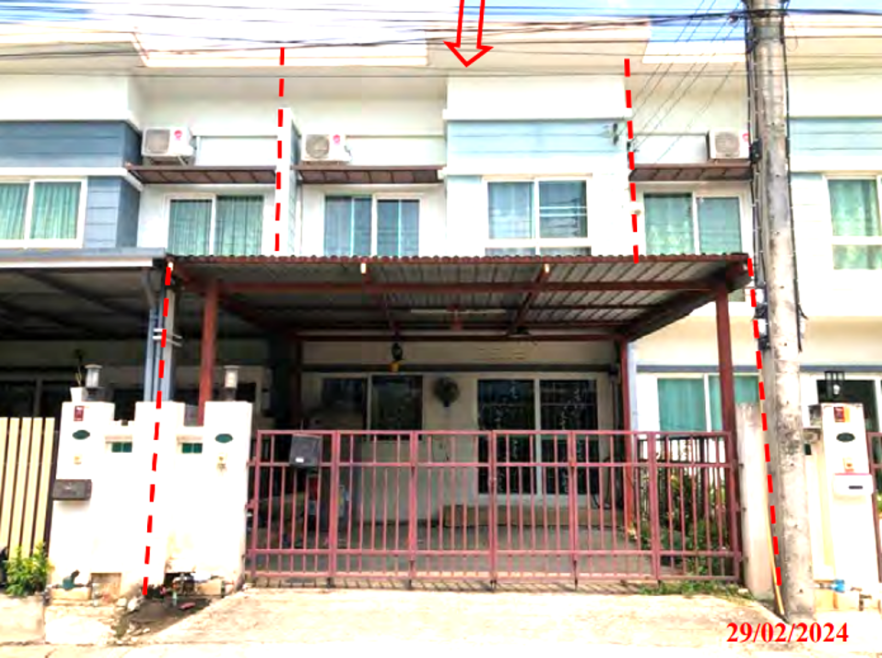 Townhouse Pathum Thani Lam Luk Ka Bueng Kham Phoi 1860000