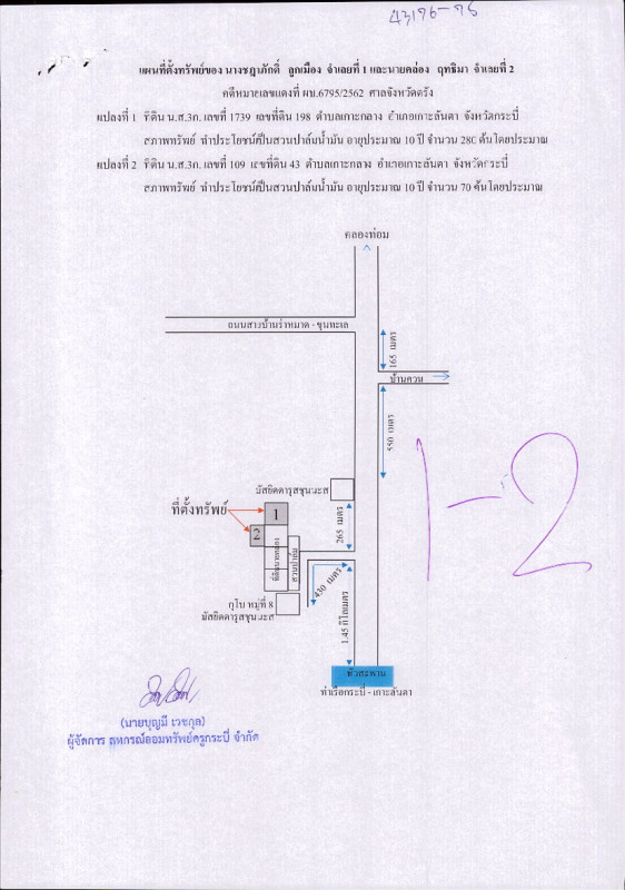 ที่ดินเปล่า กระบี่ เกาะลันตา เกาะกลาง 3953880