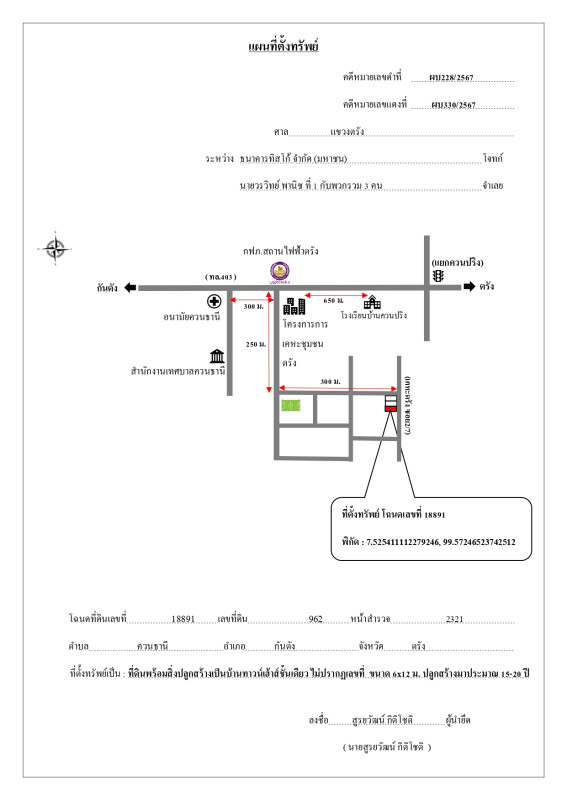 Townhouse Trang Kantang Khuan Thani 632910
