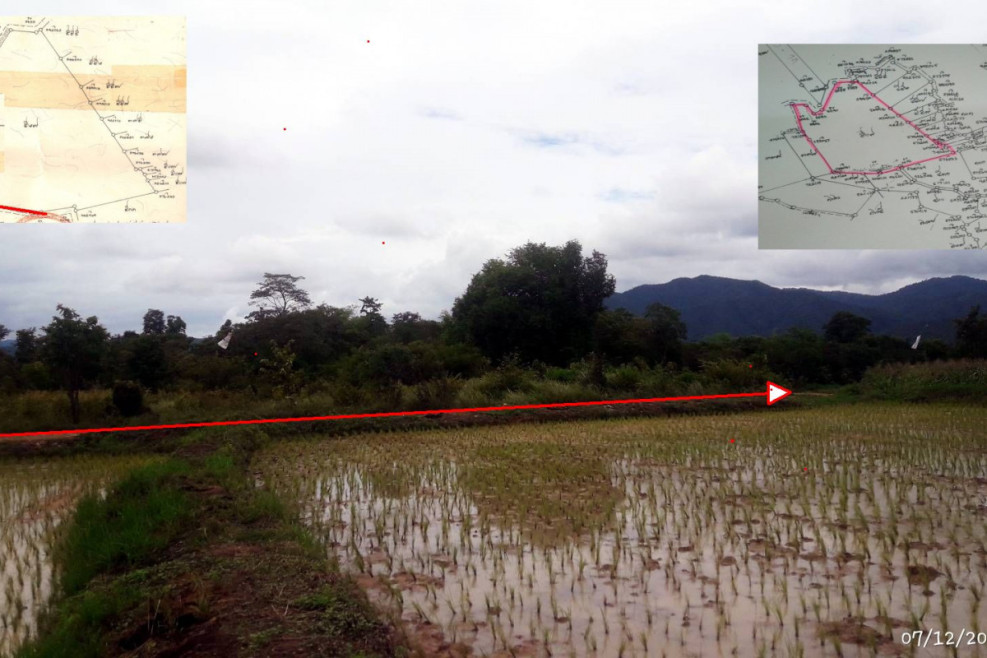 Residential land/lot Uttaradit Nam Pat Den Lek 505000