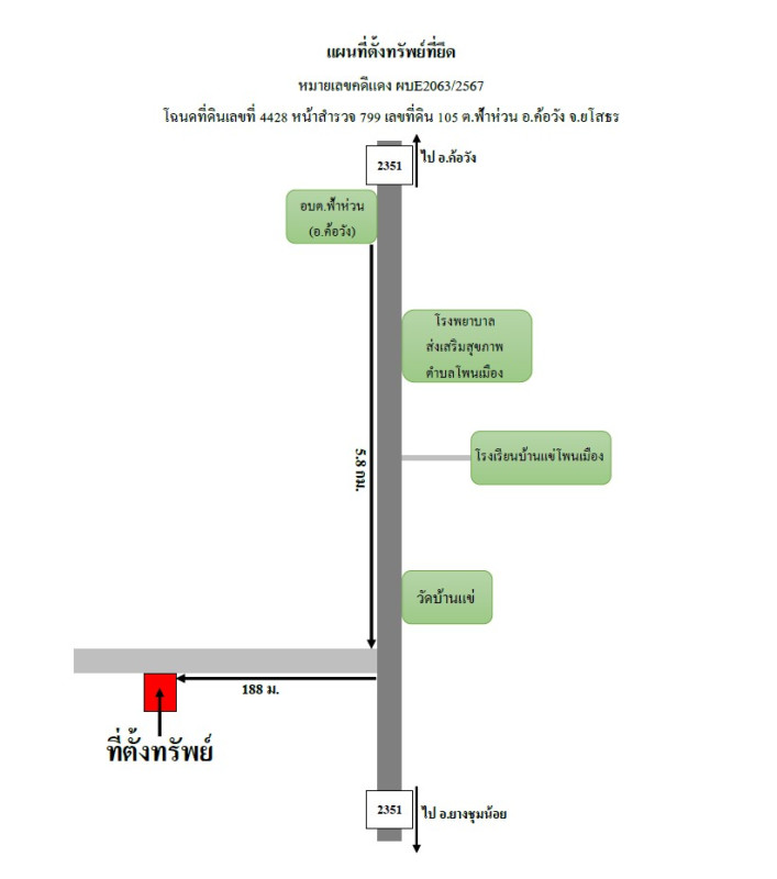 บ้านเดี่ยว ยโสธร ค้อวัง ฟ้าห่วน 148900
