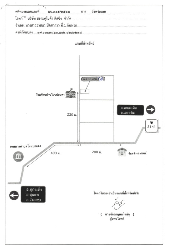 บ้านเดี่ยว เลย ผาขาว โนนปอแดง 564500