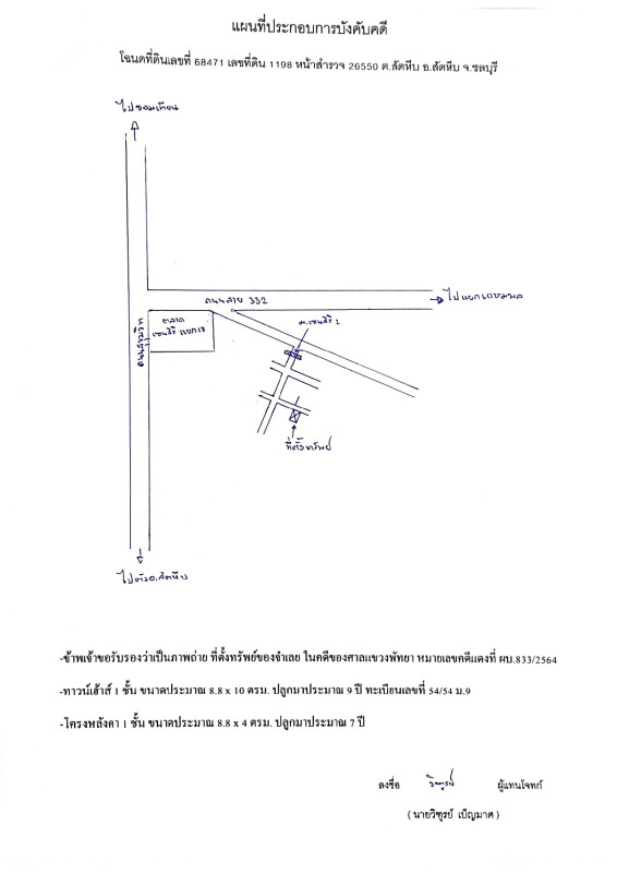 ทาวน์เฮ้าส์ ชลบุรี สัตหีบ สัตหีบ 1297600