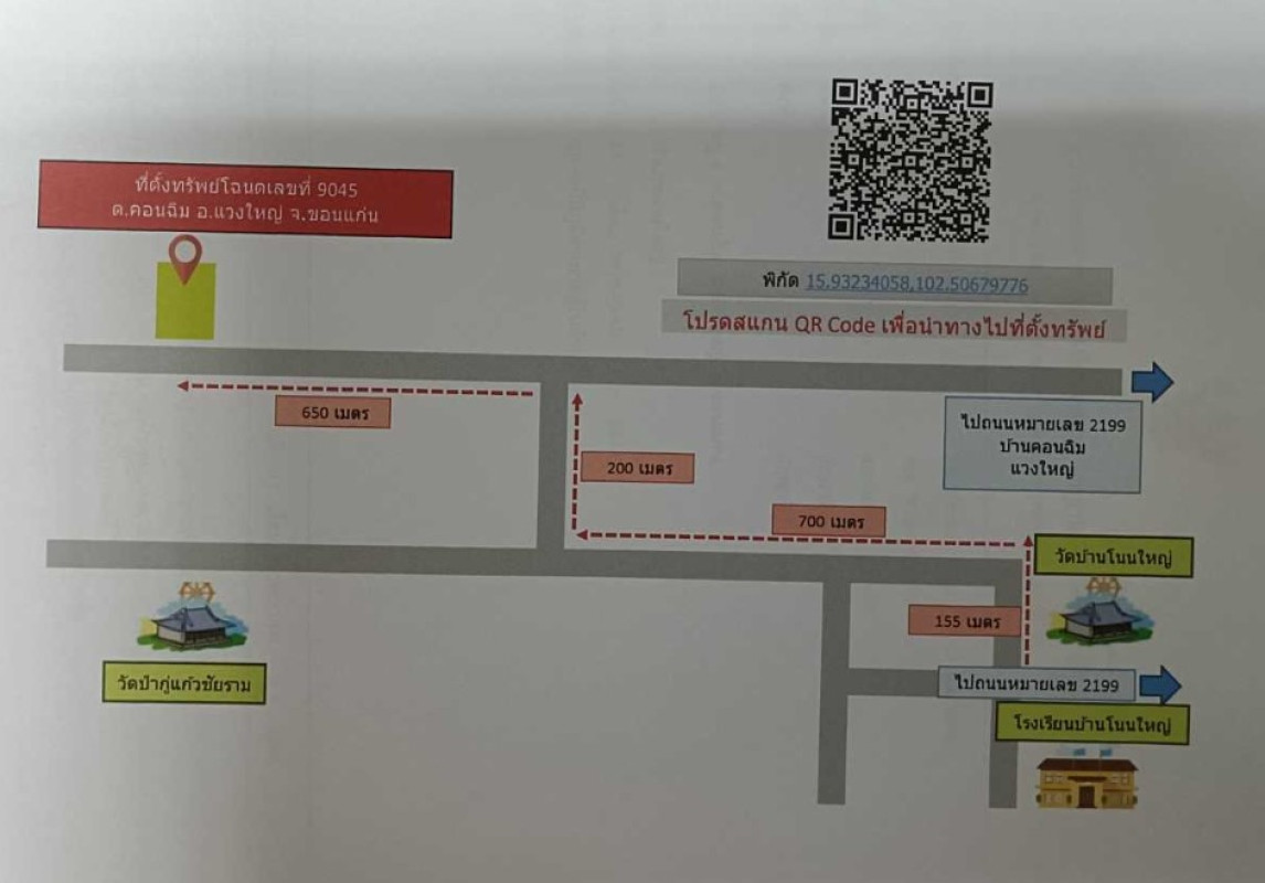 ที่ดินเปล่า ขอนแก่น แวงใหญ่ คอนฉิม 257400