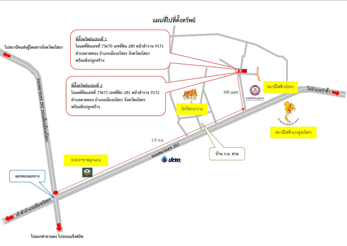 ทาวน์เฮ้าส์ ยโสธร เมืองยโสธร ตาดทอง 785600