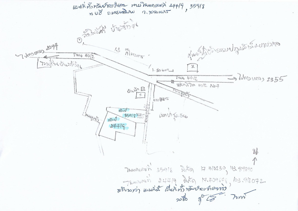 ที่ดินเปล่า สกลนคร พรรณานิคม บะฮี 992940