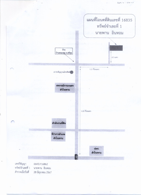 ที่ดินเปล่า สุรินทร์ สำโรงทาบ ศรีสุข 155900