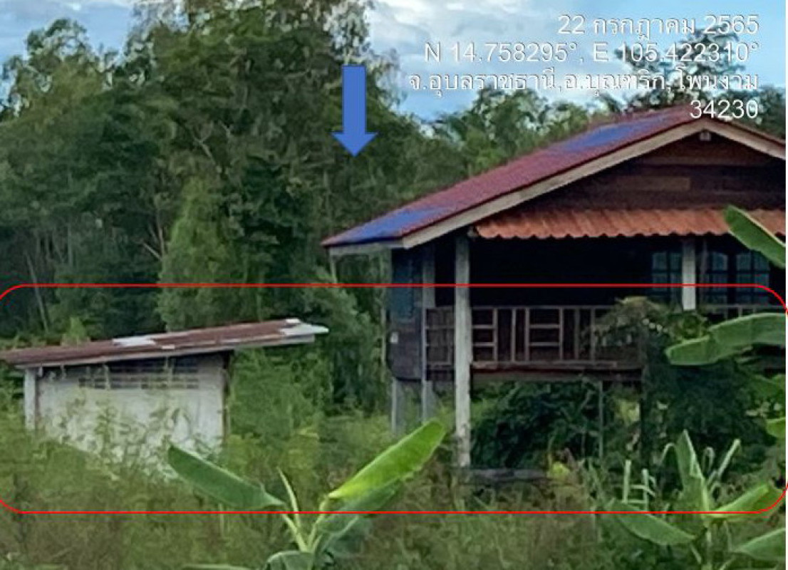 บ้านเดี่ยว อุบลราชธานี บุณฑริก โพนงาม 397470