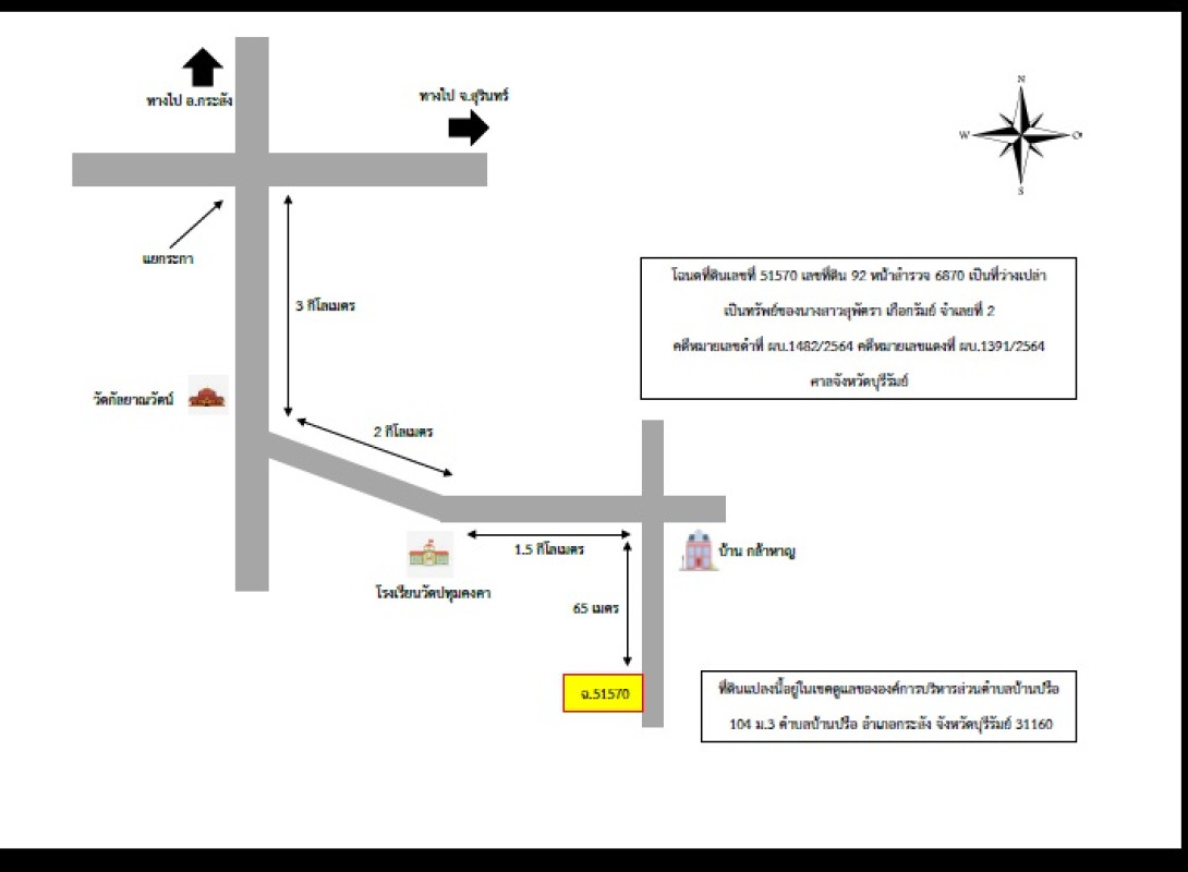 Single house Buri Ram Krasang Ban Prue 507660