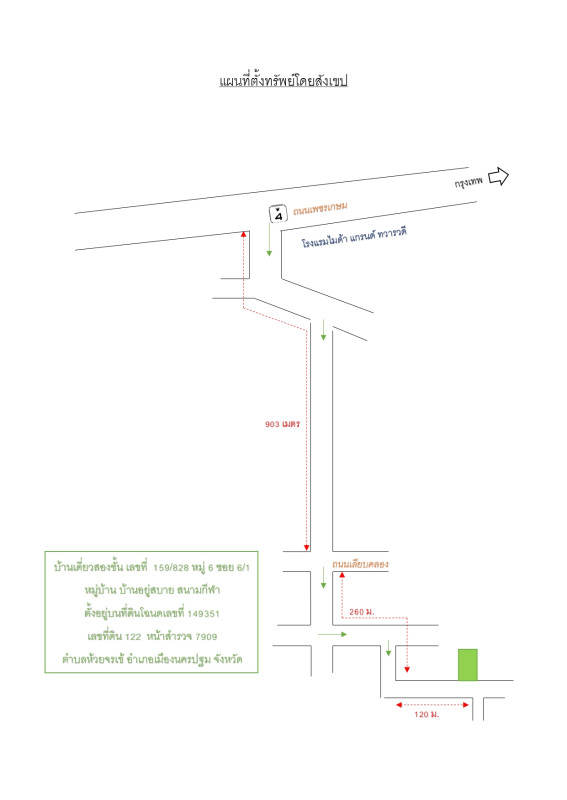 Single house Nakhon Pathom Mueang Nakhon Pathom Huai Chorakhe 4417850