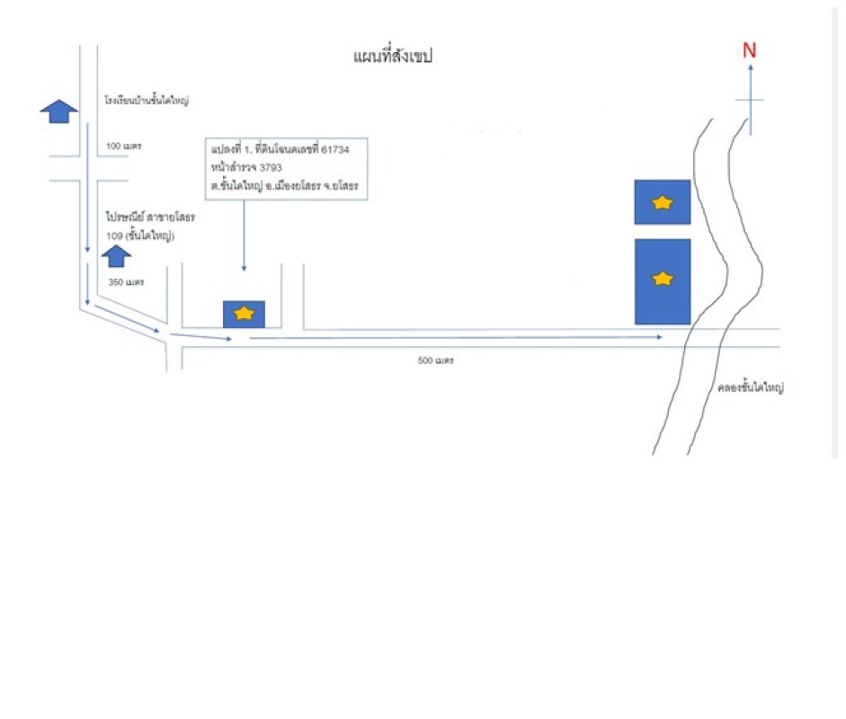 บ้านเดี่ยว ยโสธร เมืองยโสธร ขั้นไดใหญ่ 542100