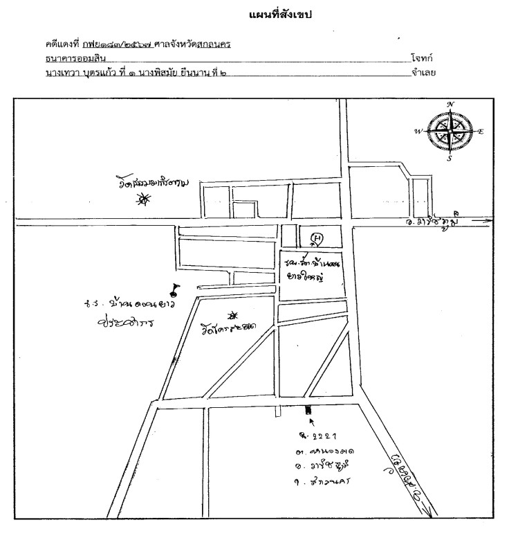 Single house Sakon Nakhon Waritchaphum Nong Lat 66080