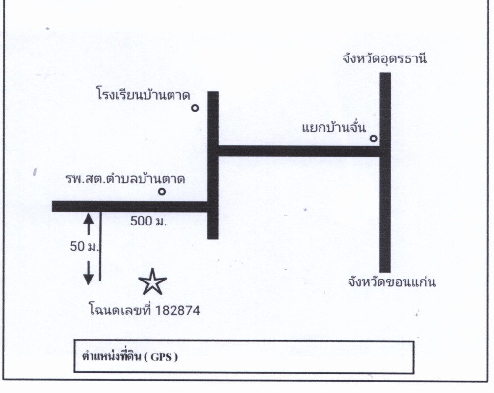 บ้านเดี่ยว อุดรธานี เมืองอุดรธานี บ้านตาด 509200