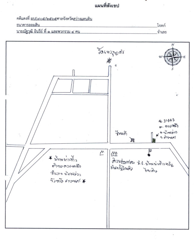 บ้านเดี่ยว สกลนคร บ้านม่วง ดงเหนือ 629080