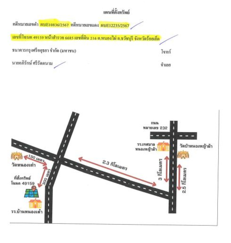 ที่ดินเปล่า ร้อยเอ็ด ธวัชบุรี หนองไผ่ 287430