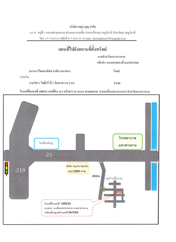 ทาวน์เฮ้าส์ มหาสารคาม เมืองมหาสารคาม ตลาด 602850