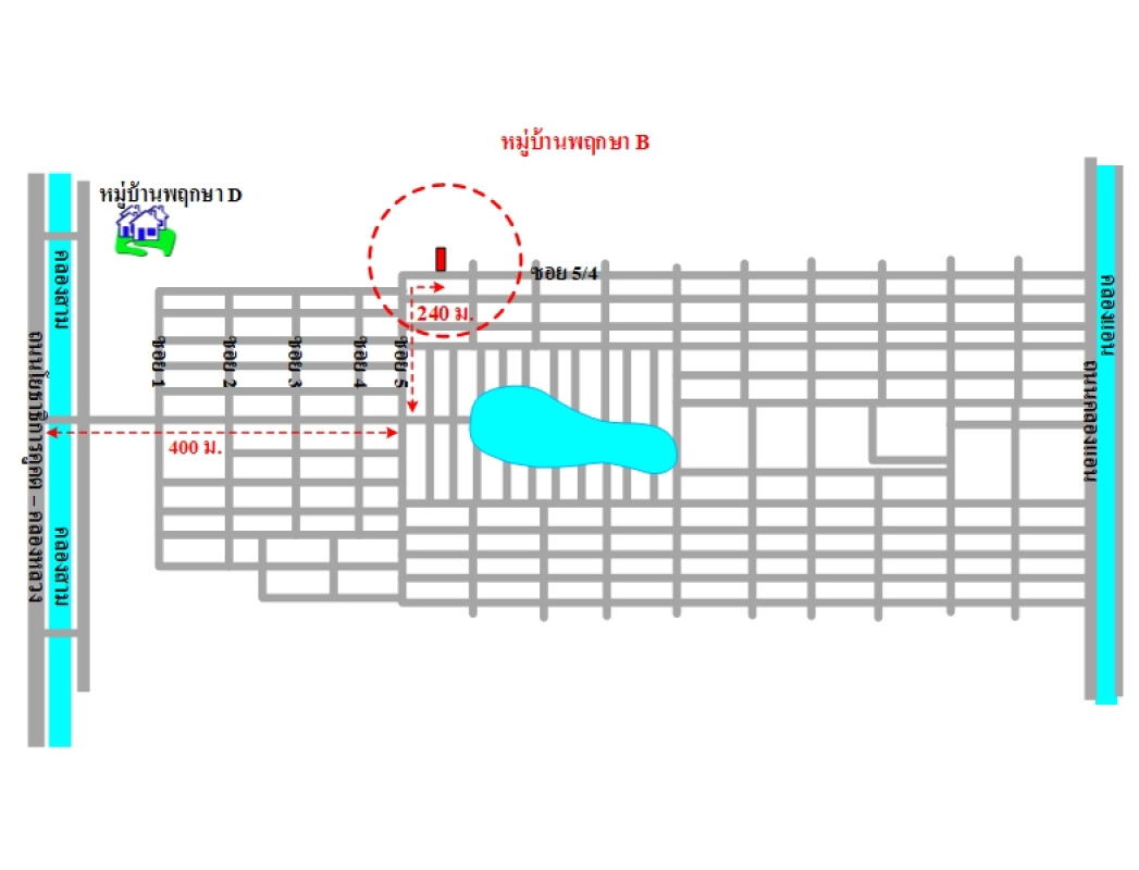Townhouse Pathum Thani Khlong Luang Khlong Sam 1309000