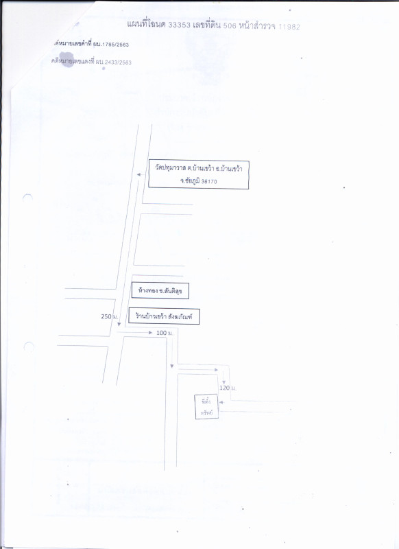 ที่ดินเปล่า ชัยภูมิ บ้านเขว้า บ้านเขว้า 292800