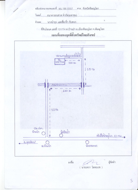 ที่ดินเปล่า พิษณุโลก เมืองพิษณุโลก บ้านป่า 90000