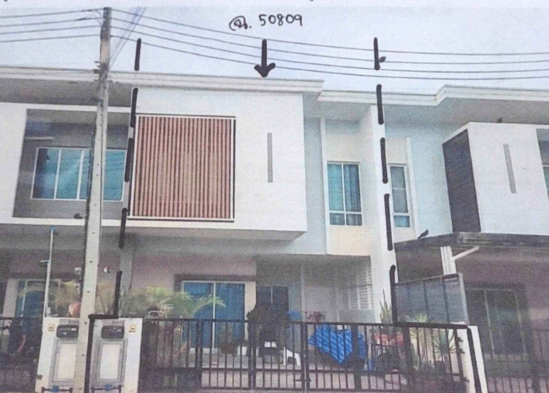 ทาวน์เฮ้าส์ ประจวบคีรีขันธ์ ปราณบุรี วังก์พง 892000