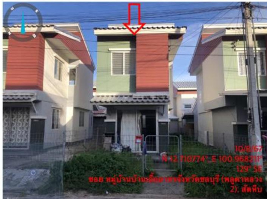 บ้านเดี่ยว เคหะชุมชนและบริการชุมชน(พลูตาหลวง2) ชลบุรี สัตหีบ พลูตาหลวง 800000