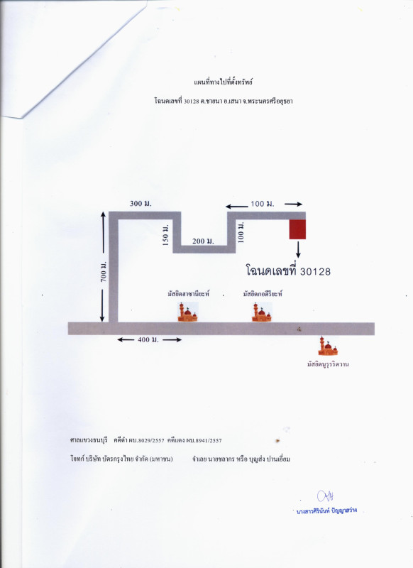 ที่ดินเปล่า พระนครศรีอยุธยา เสนา ชายนา 156200