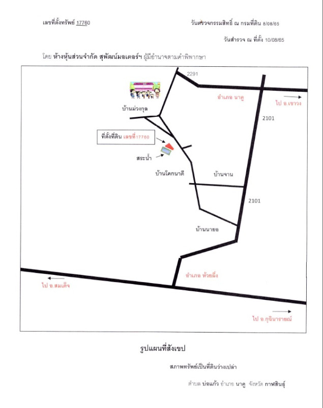 ที่ดินเปล่า กาฬสินธุ์ นาคู บ่อแก้ว 30000