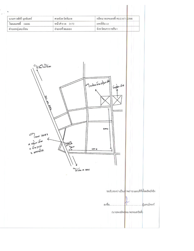 Single house Nakhon Ratchasima Huai Thalaeng Lung Takhian 958260