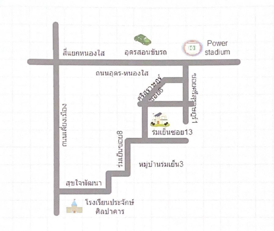 บ้านเดี่ยว อุดรธานี เมืองอุดรธานี หนองบัว 2286000