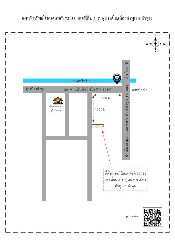 บ้านเดี่ยว ลำพูน เมืองลำพูน อุโมงค์ 590325