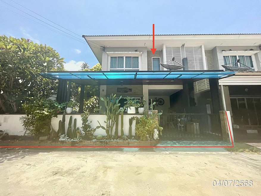 ทาวน์เฮ้าส์ ศรีสุข เพลส ชลบุรี พานทอง หนองตำลึง 3100000