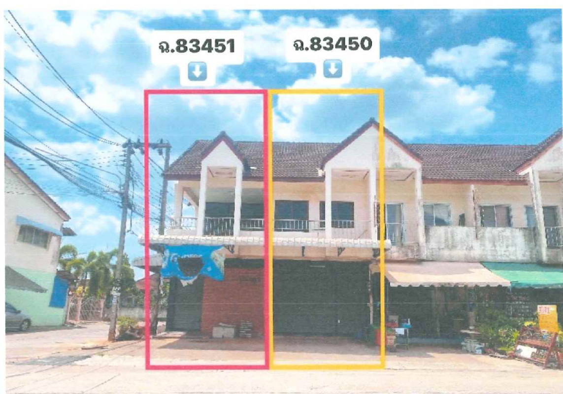 ทาวน์เฮ้าส์ สุราษฎร์ธานี เมืองสุราษฎร์ธานี บางใบไม้ 3607500