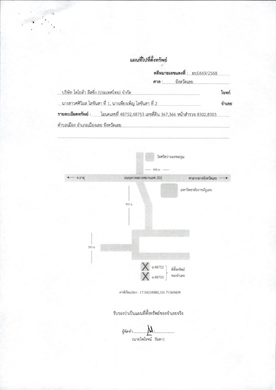 Residential land/lot Loei Mueang Loei Mueang 1062000