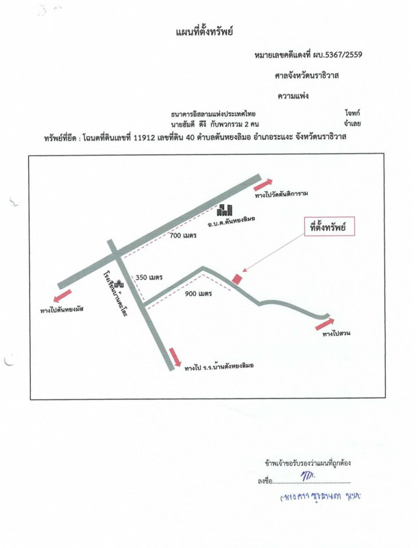 บ้านเดี่ยว นราธิวาส ระแงะ ตันหยงลิมอ 751200