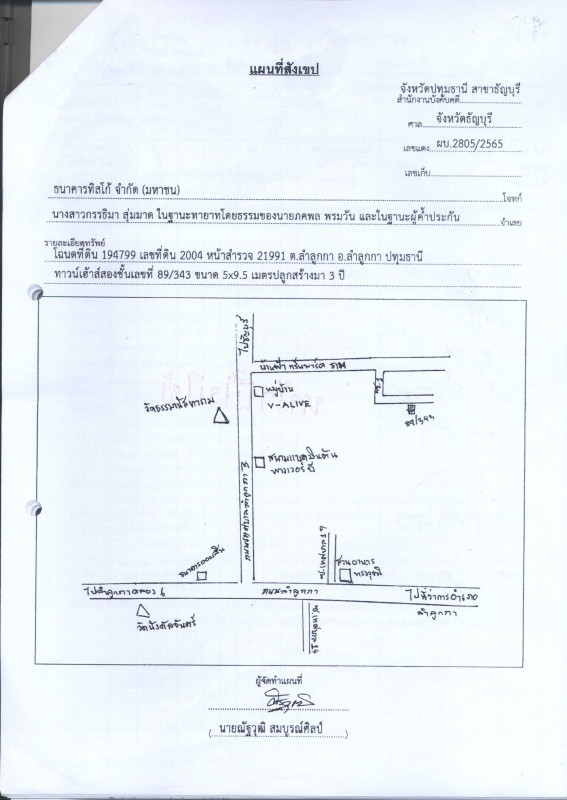 ทาวน์เฮ้าส์ ปทุมธานี ลำลูกกา ลำลูกกา 1105383