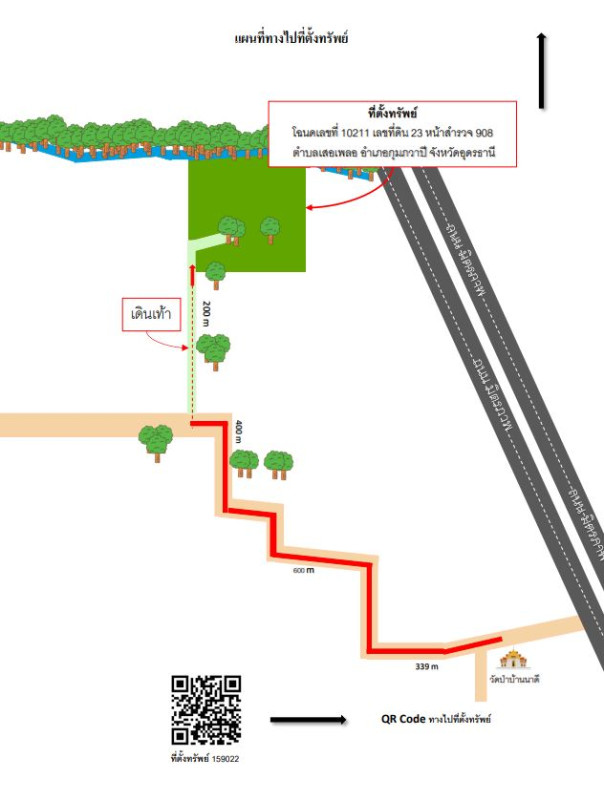 ที่ดินเปล่า อุดรธานี กุมภวาปี เสอเพลอ 3041500