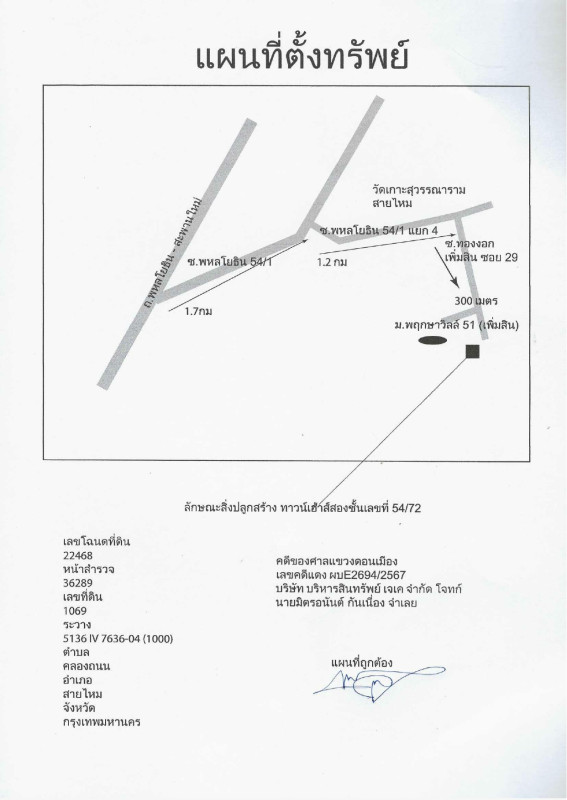 ทาวน์เฮ้าส์ กรุงเทพมหานคร สายไหม คลองถนน 1775550