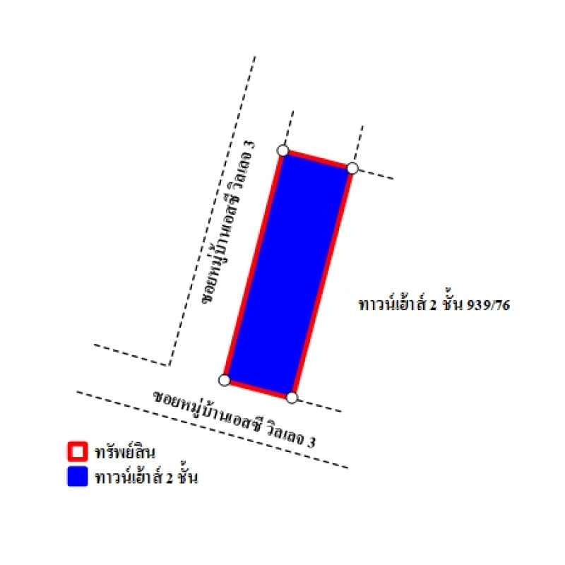 ทาวน์เฮ้าส์ เอสซี วิลเลจ (ปลวกแดง-วังตาผิน 3) ระยอง ปลวกแดง ปลวกแดง 1570000