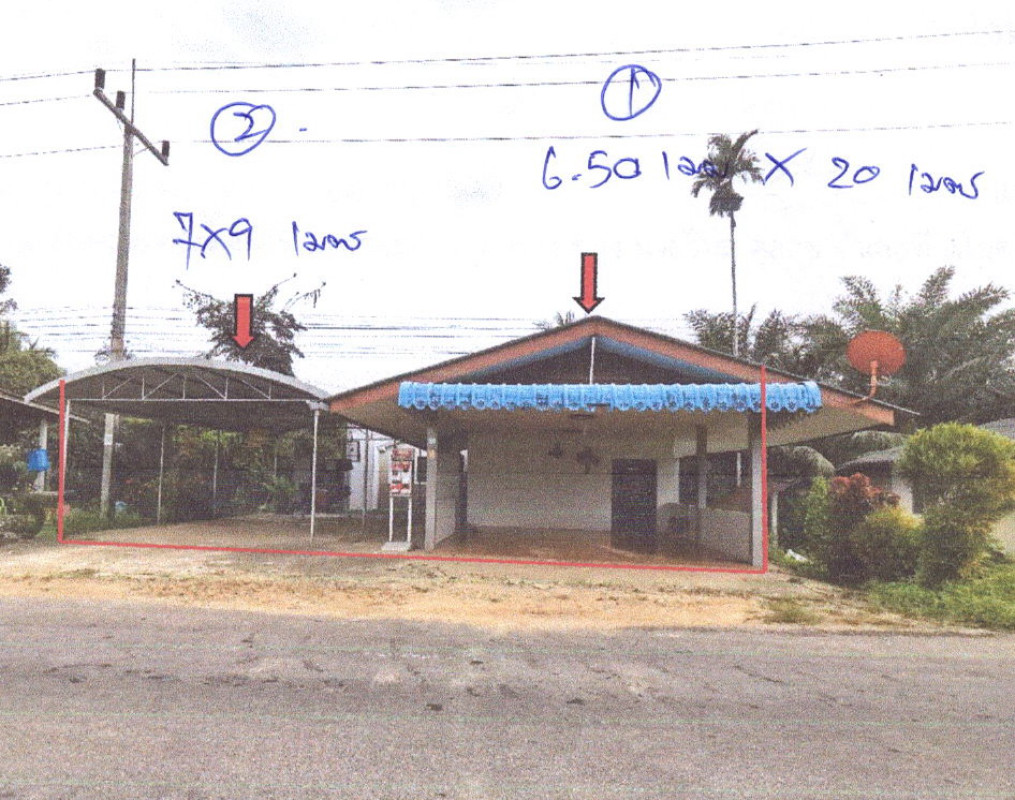 บ้านเดี่ยว ตรัง ห้วยยอด บางดี 1127703