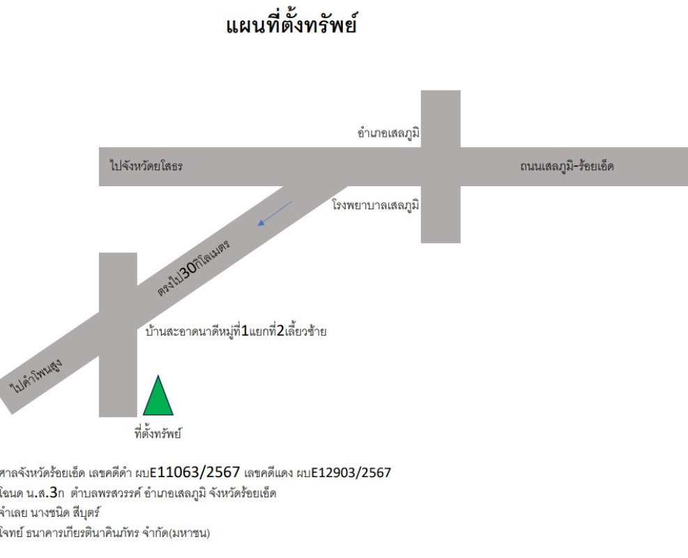 บ้านเดี่ยว ร้อยเอ็ด เสลภูมิ พรสวรรค์ 318090