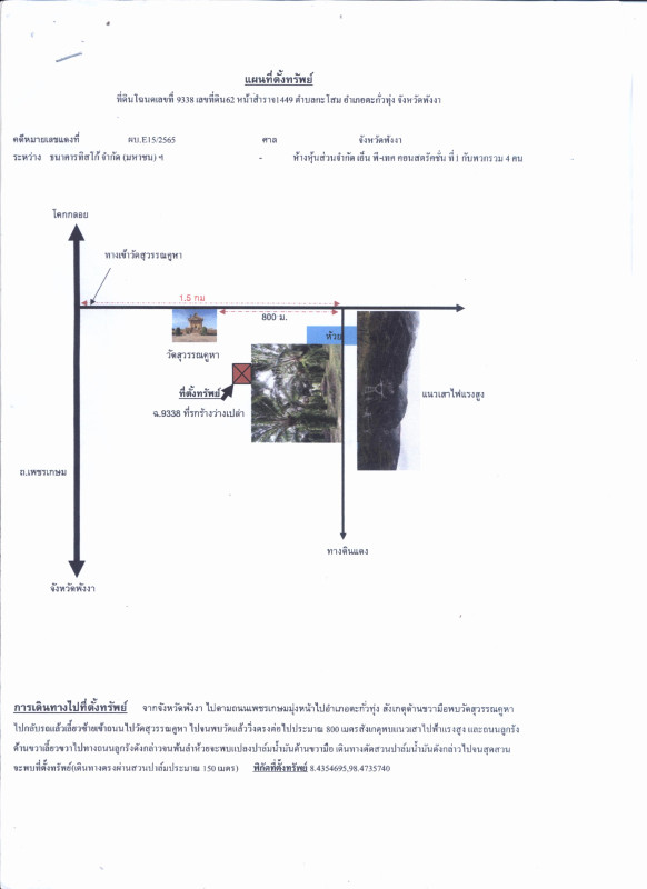 Residential land/lot Phangnga Takua Thung Krasom 3577350
