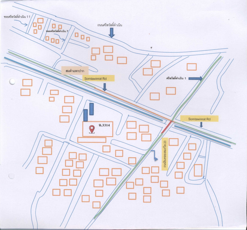 บ้านเดี่ยว มหาสารคาม เมืองมหาสารคาม ตลาด 5388000