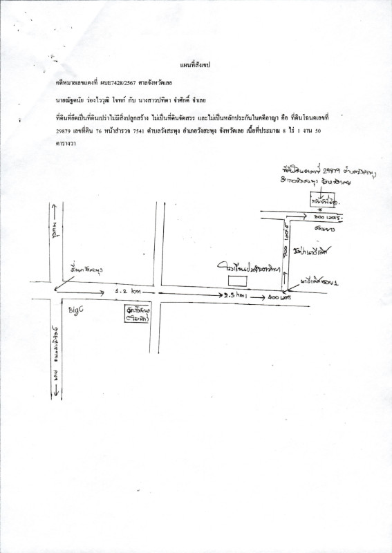 ที่ดินเปล่า เลย วังสะพุง วังสะพุง 1340000