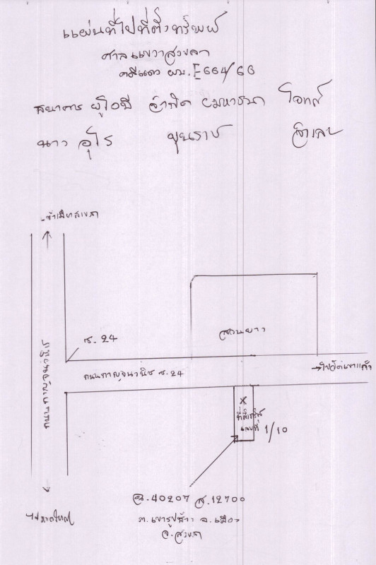 ทาวน์เฮ้าส์ สงขลา เมืองสงขลา เขารูปช้าง 1682400