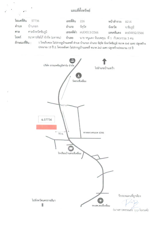 บ้านเดี่ยว ชัยภูมิ จัตุรัส บ้านกอก 182650