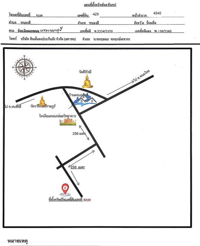 บ้านเดี่ยว ร้อยเอ็ด หนองฮี หนองฮี 488640
