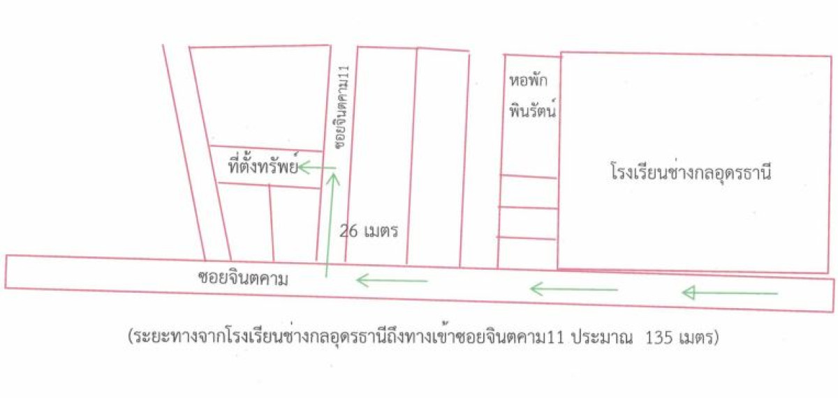 บ้านเดี่ยว อุดรธานี เมืองอุดรธานี หมากแข้ง 1338300